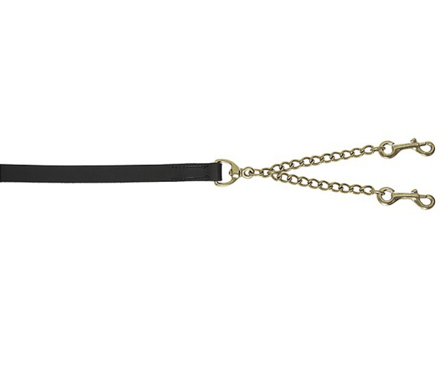 Flair Leather Show Lead - Nickel Plated Coupling Chain image 0